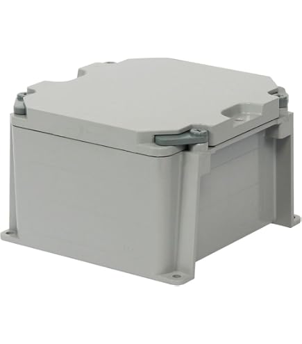 Kraloy JBX887 PVC Junction Box 8 Inch x 8 Inch x 7 Inch 506.97
